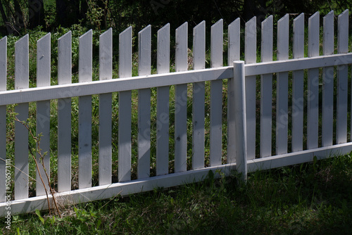 white picket fence