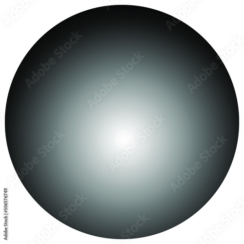 Collection of Round Decorative Border Frames with Clear Background. Ideal for vintage label designs.Shaded sphere in space with shadow.Color wheel circle isolated on white background with color shades