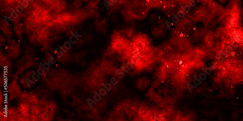 Abstract smoke frame and space,black background. abstract red dust splattered on black background. Red powder explosion. Bright red space nebula. Elements of this image.