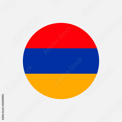 Country Armenia. Armenia flag. Vector illustration. © Ruslan