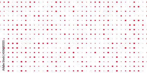 Vector design red dot background