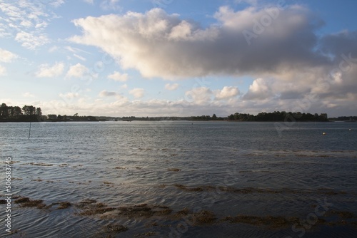 beach in the morning