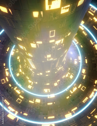 Fusion reactor, illustration