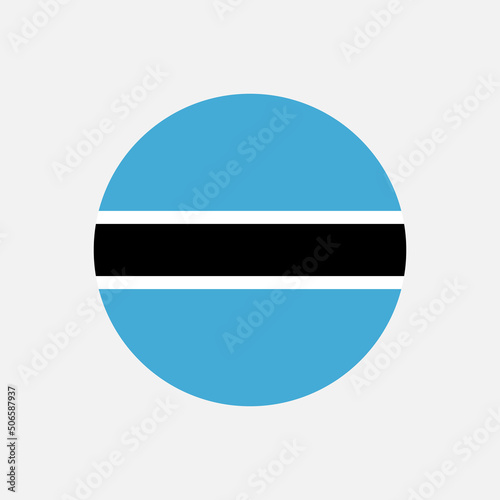 Country Botswana. Botswana flag. Vector illustration. Free Download Country Botswana. Botswana flag. Vector illustration. - GFXLoad
