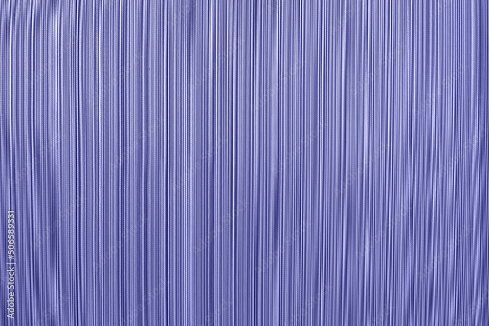 Abstract fabric texture in the form of horizontal stripes in violet trendy color 2022 for fashiom background .