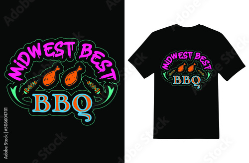 BBQ Tshirt Design EPS file