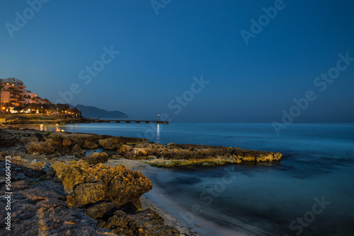 Wallpaper Mural Cala millor mallorca beach at night Torontodigital.ca