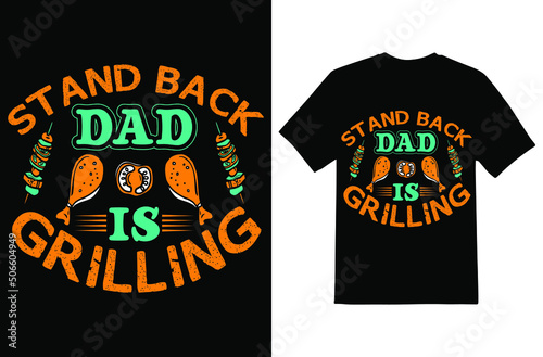 BBQ Tshirt Design EPS file