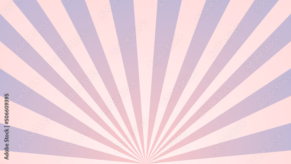 Pink blue gradient background sunray abstract.