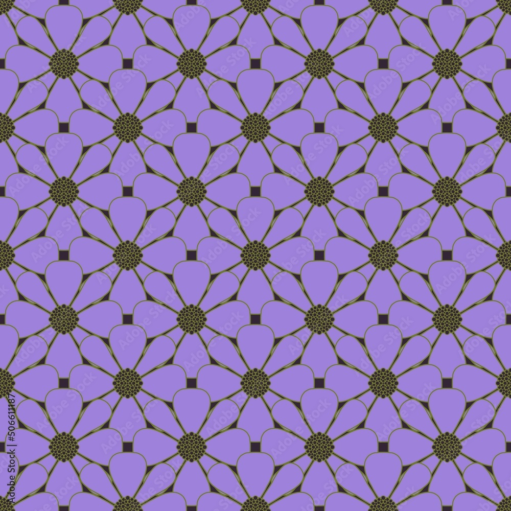 Floral seamless flower pattern for fabrics and textiles and packaging and gifts and cards and linens and kids Floral seamless flower pattern for fabrics and textiles and packaging and gifts and cards and linens and kids
