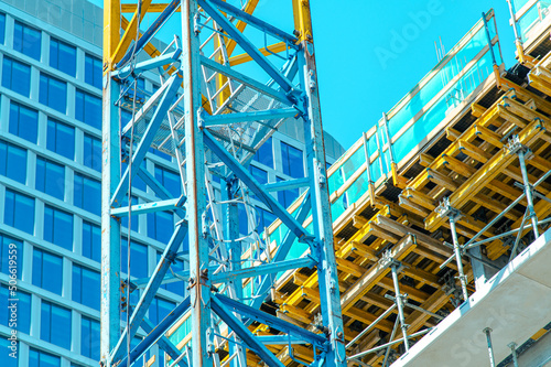 Construction site cose up