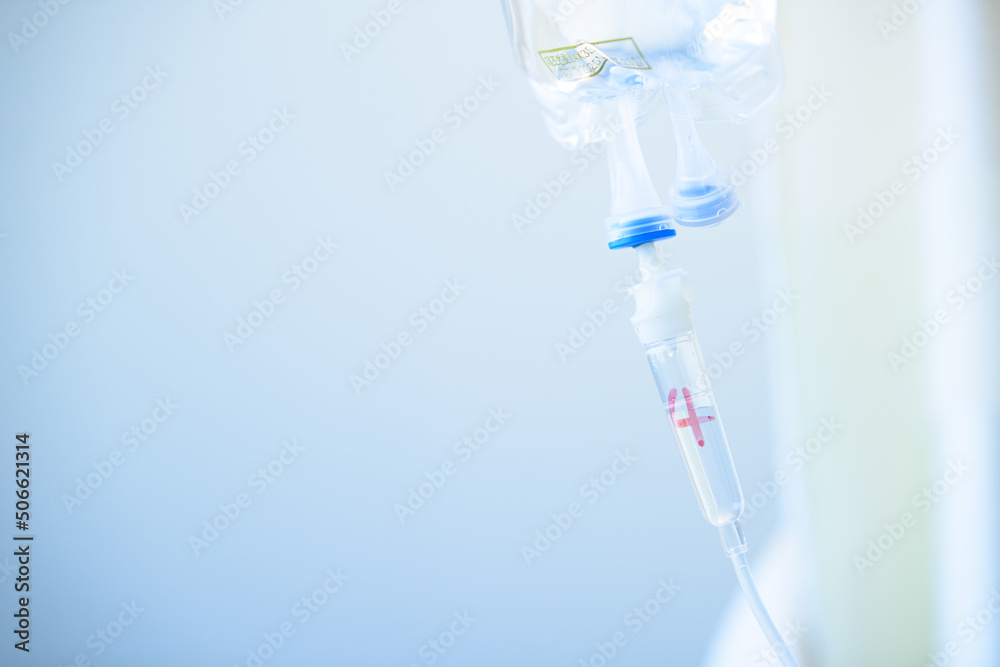 An injection of medicine needed by a sick person An injection of medicine needed by a sick person