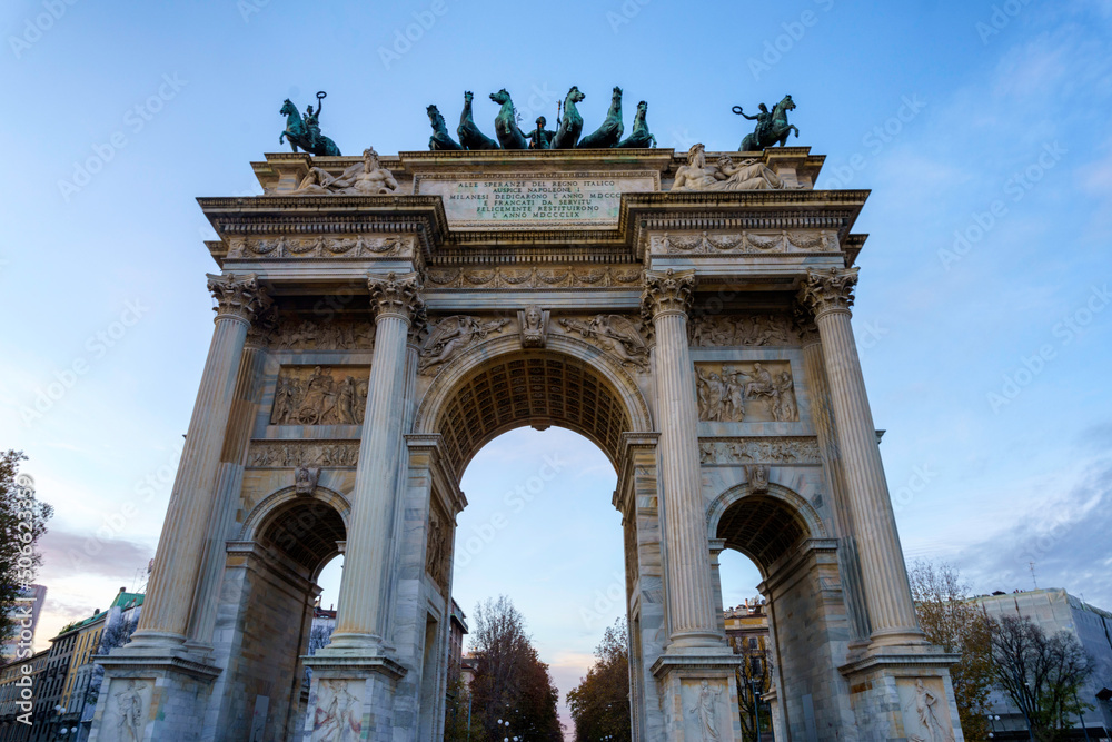 Milan, Italy: Arco della Pace