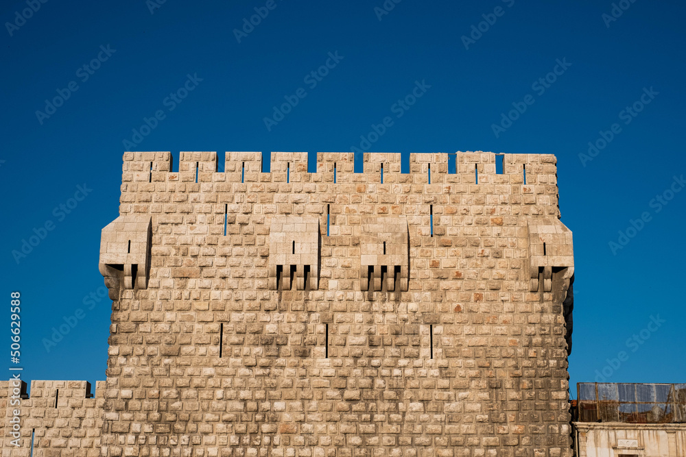 Walls of the Citadel of Damascus