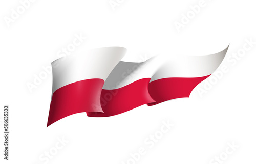 Poland flag state symbol isolated on background national banner. Greeting card National Independence Day of the Republic of Poland. Illustration banner with realistic state flag. Free Download Poland flag state symbol isolated on background national banner. Greeting card National Independence Day of the Republic of Poland. Illustration banner with realistic state flag. - GFXLoad