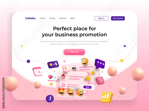 Landing Page Template - Digital Marketing