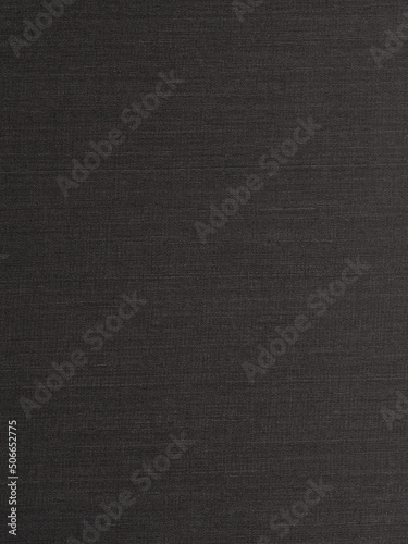 Black linen texture background