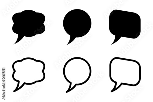 dymek ikony na białym tle