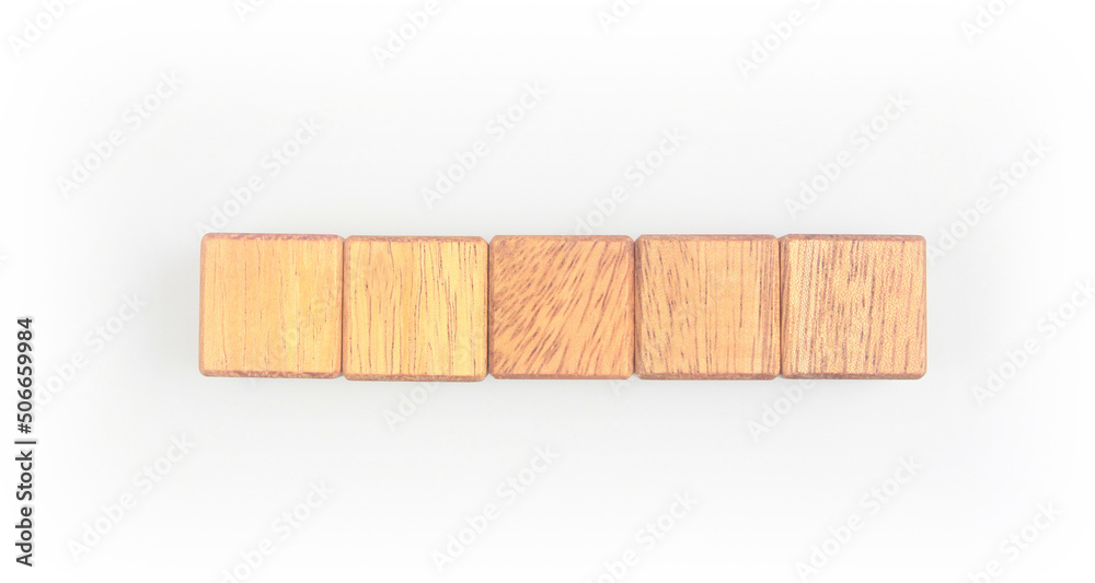 wood cube arrange in shape business concept wood cube arrange in shape business concept