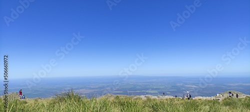 Quadro em tela Al borde del abismo Filo Serrano Region Cuyo Argentina