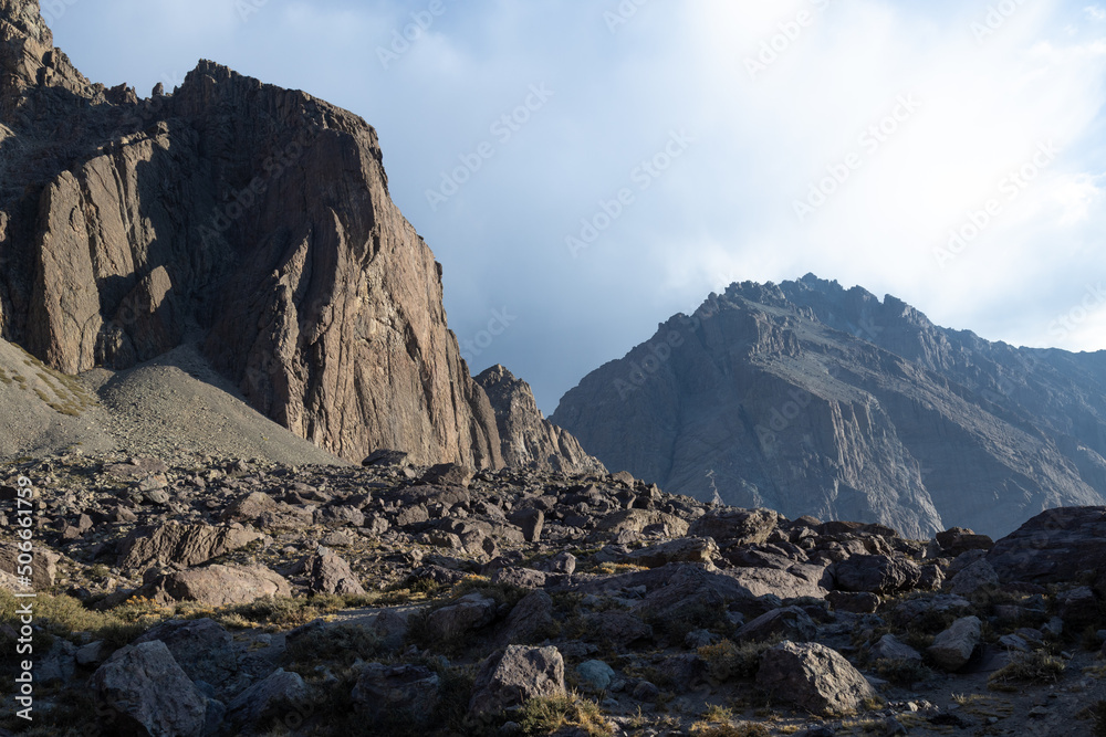 Obraz premium Mountains in Chile, Cajón del Maipo