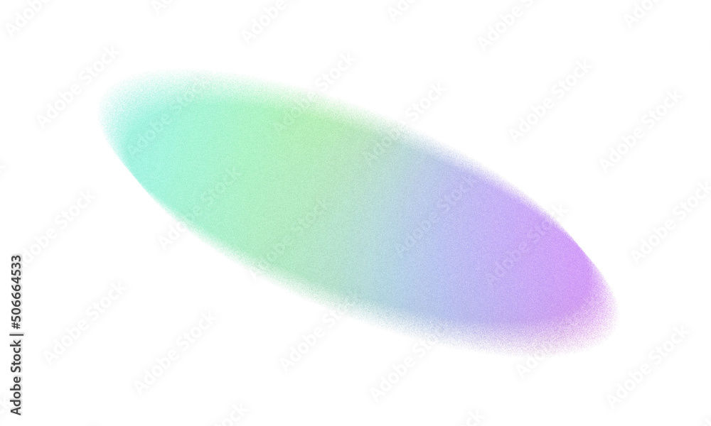 Abstract pastel neon holographic blurred grainy shaped gradient on white background texture. Colorful digital grain soft noise effect pattern. Lo-fi multicolor vintage. Metamodern Style.
