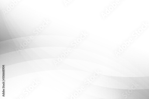 Abstract white and gray color, modern design background with geometric shape. Vector illustration.	