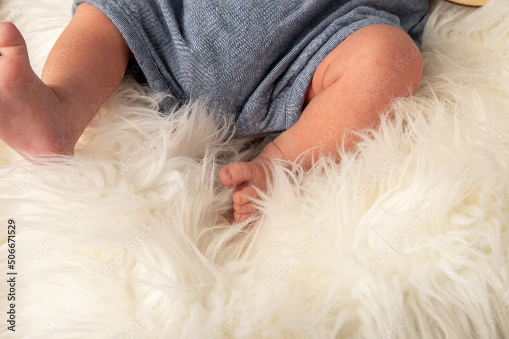 Détail d'un bébé qui vient de naitre Détail d'un bébé qui vient de naitre