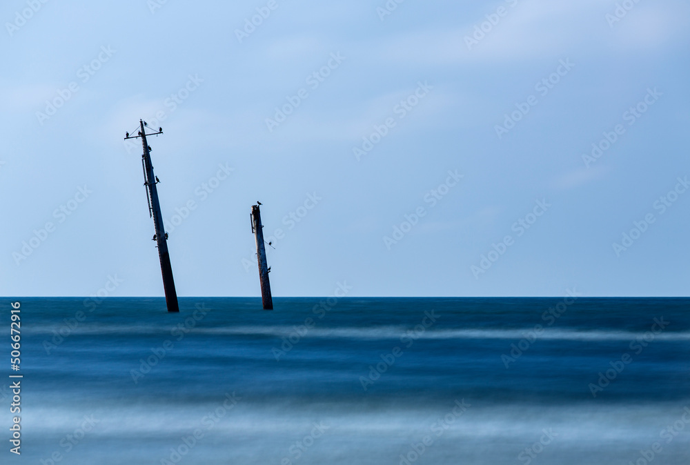 Shipwreck in the Baltic Sea