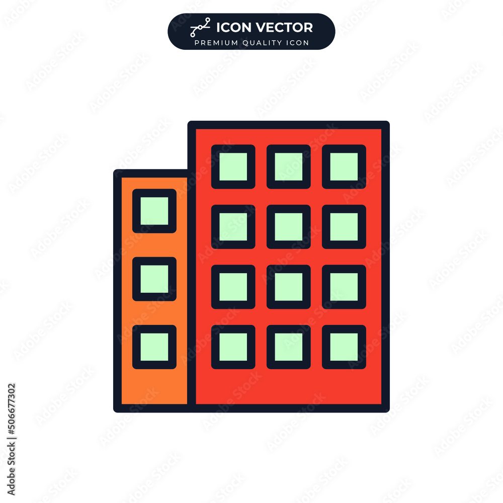 office building icon symbol template for graphic and web design collection logo vector illustration office building icon symbol template for graphic and web design collection logo vector illustration