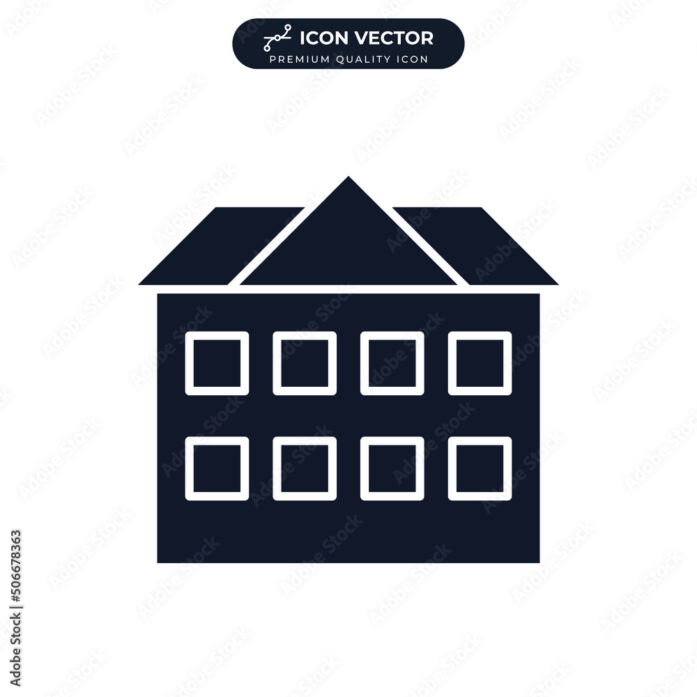 school icon symbol template for graphic and web design collection logo vector illustration school icon symbol template for graphic and web design collection logo vector illustration