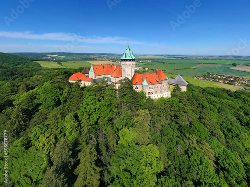 Smolenice Castle in Smolenice. Smolenice, Trnava Region, Slovakia. photo