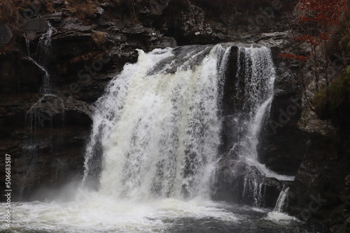 Fototapeta Naklejka Na Ścianę i Meble -  Falls Of Falloch loch lomond scotland highlands waterfall