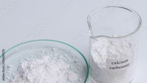 Calcium Carbonate is used in laboratory or in the industry 