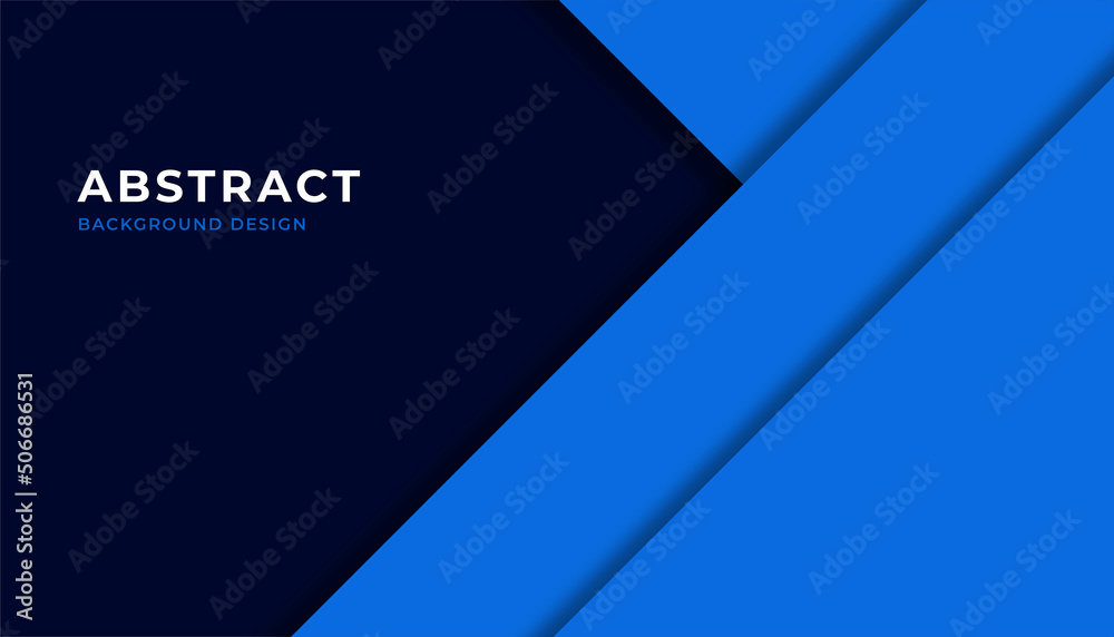 Abstract blue background with paper layer shape. Eps10 vector Abstract blue background with paper layer shape. Eps10 vector