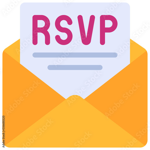 RSVP Letter Icon