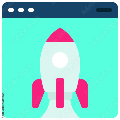 Launch Website Icon