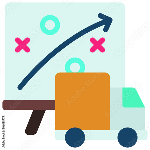Distribution Plan Icon