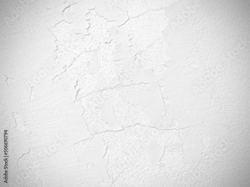 Seamless texture of white cement wall a rough surface, with space for text, for a background,concrete,retro vintage concept..
