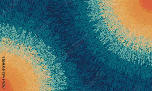 Abstract distressed sun retro background