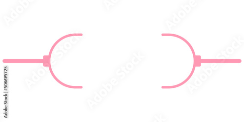 colorful split frame
