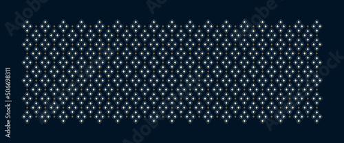 Rectangle scarf design classic blue background. Out off seson universal fashion accessory. High resolution image, digital illustration. Modern scarves fabric design textile swatch all over print block