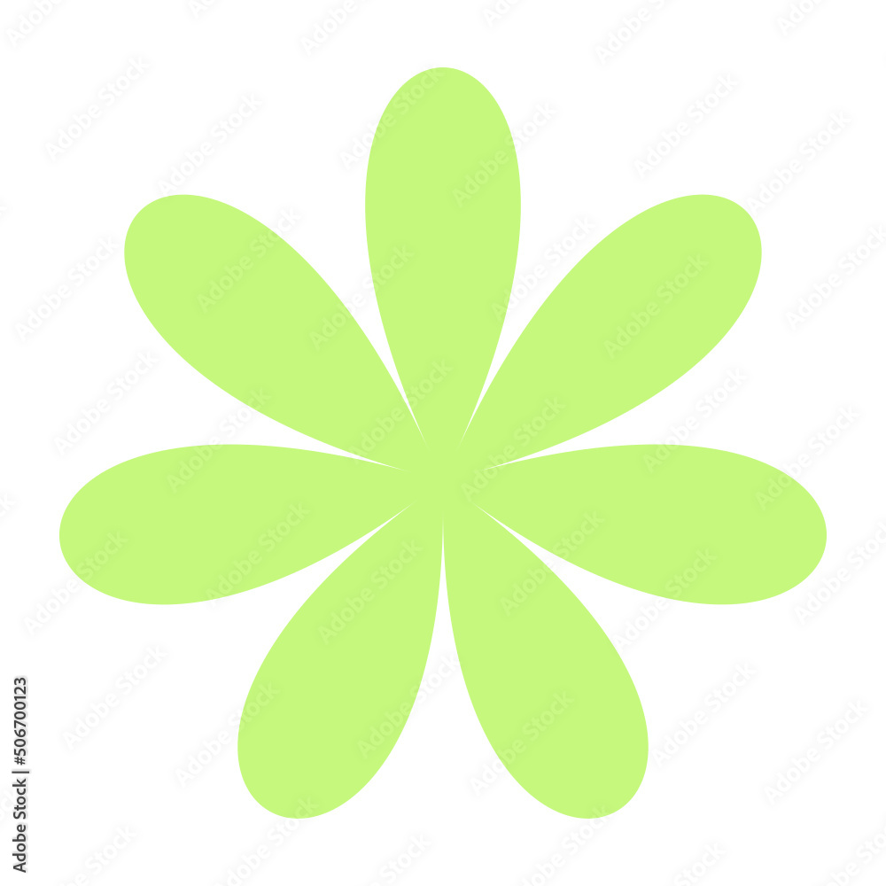 flower shape element
