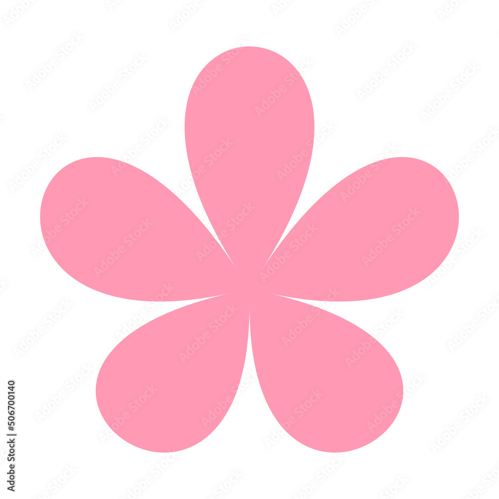 flower shape element
flower shape element