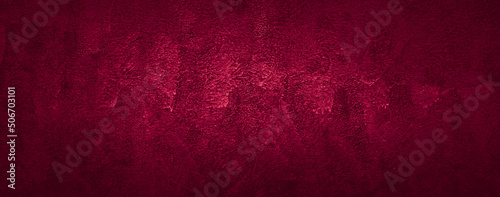 dark grungy red abstract concrete wall texture background