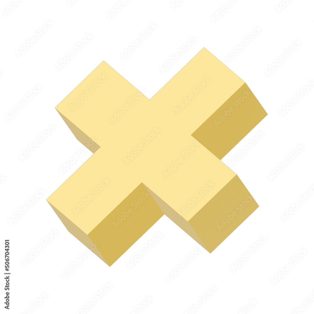 Obraz premium 3d geometric element