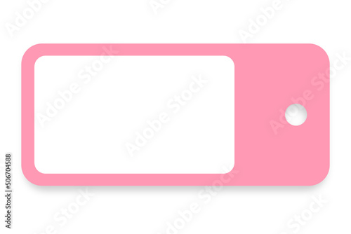colorful name tag