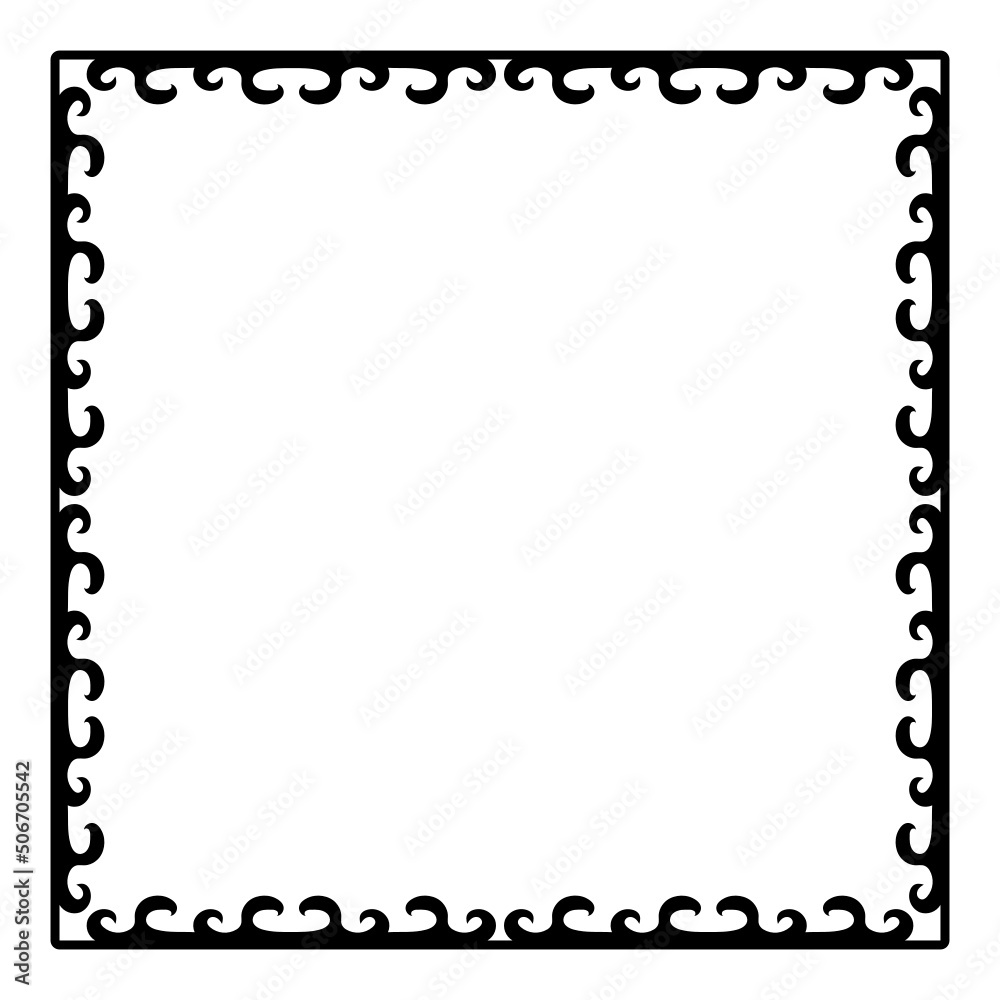 abstract art square frame abstract art square frame