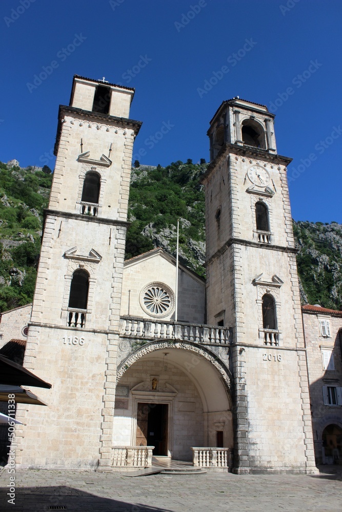 Cathedral of Saint Tryphon, Kotor, Montenegro.