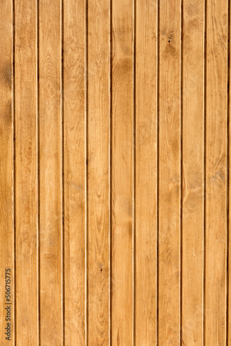 Light Brown Wooden Planks Wall Background